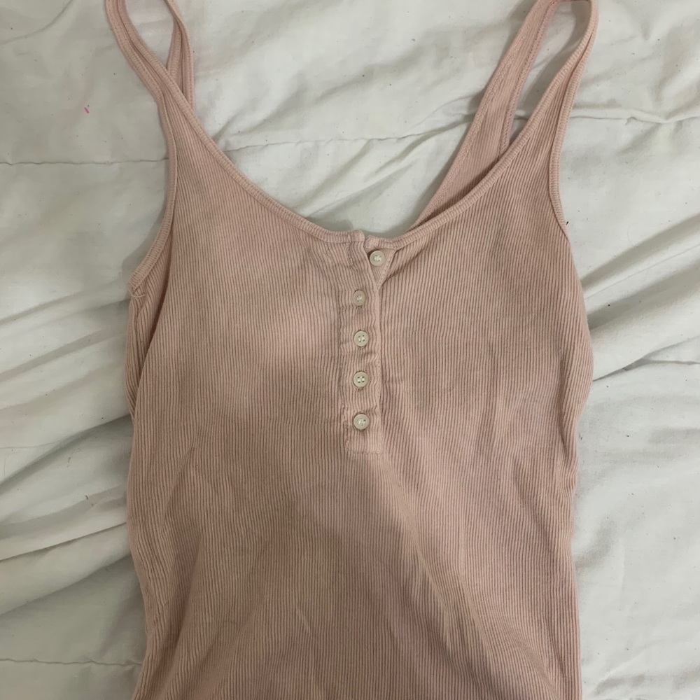 Light Pink Brandy Melville Tank Top